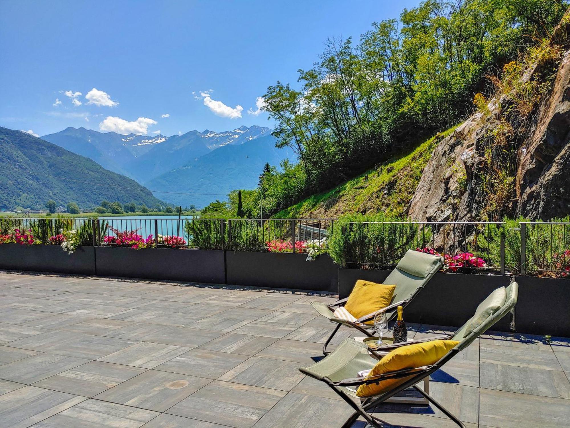 Dascio Vita See Ferienwohnung Mit Dachterrasse 외부 사진