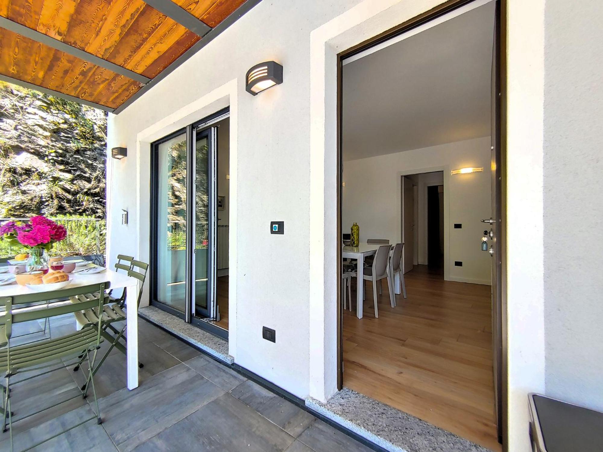 Dascio Vita See Ferienwohnung Mit Dachterrasse 외부 사진
