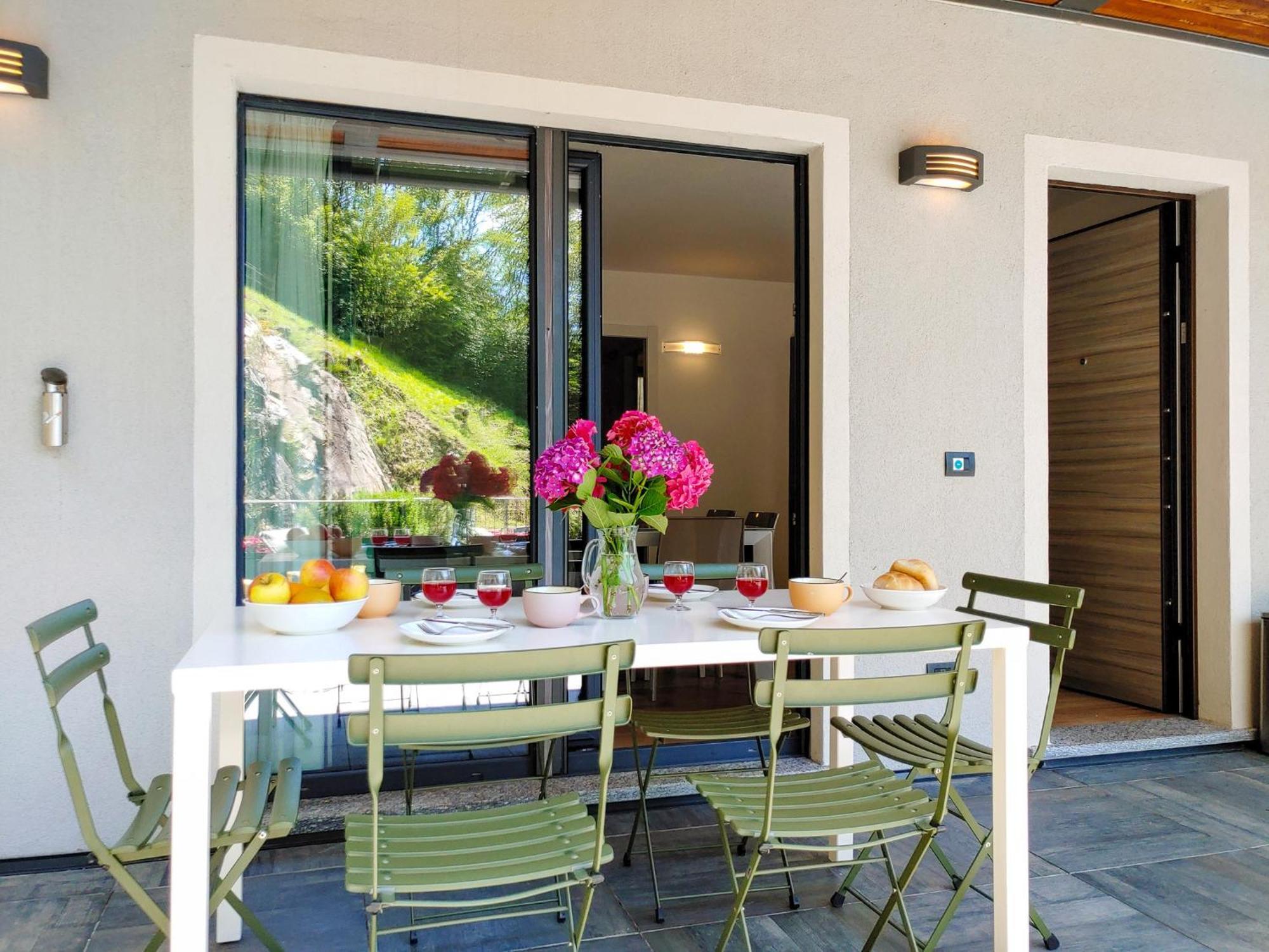 Dascio Vita See Ferienwohnung Mit Dachterrasse 외부 사진
